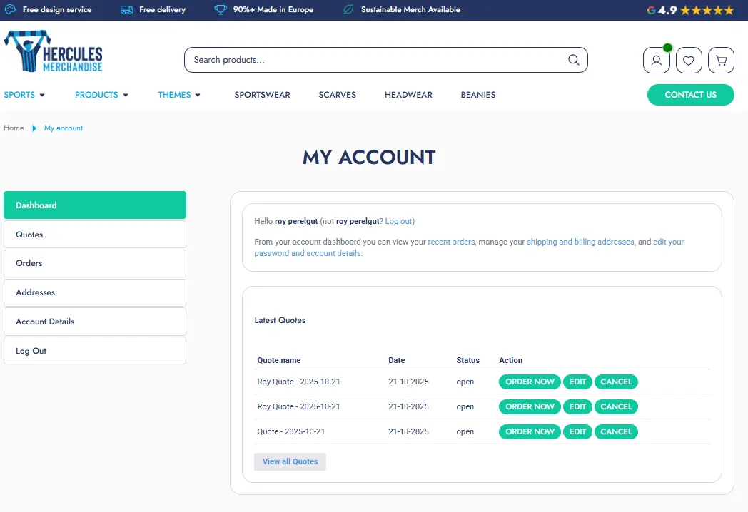 Hercules Merchandise - Screenshot 4